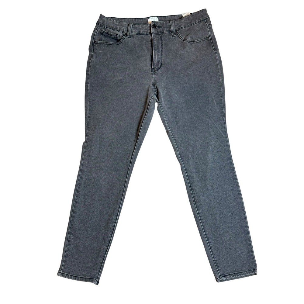 Time and Tru Women's Gray Skinny Jeans Size 12
Regular Stretch Denim